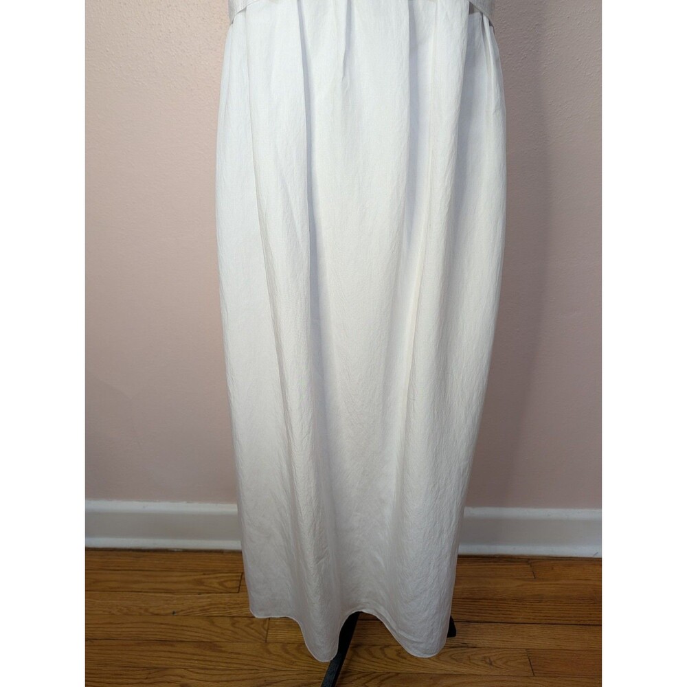 NWT Vince. White Panel Midi Dress XL - Quiet Luxury Minimalist Bridal Event - Picture 5 of 15